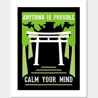 anything is possible calm your mind recolor 07 Posters and Art